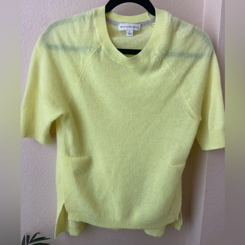 White+Warren Cashmere Top Small